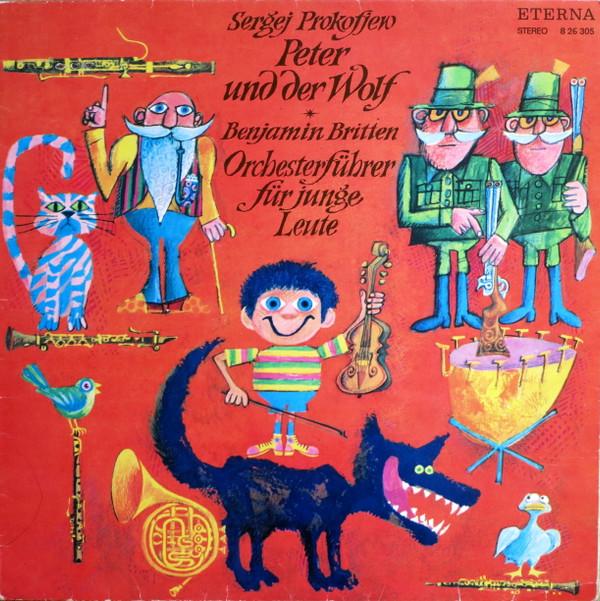 LP Record HERBERT KEGEL STAATSKAPELLE ROLF Prokofjew Peter Und Der Wolf Op67 826305 ETERNA 1976 Germany Classical Used