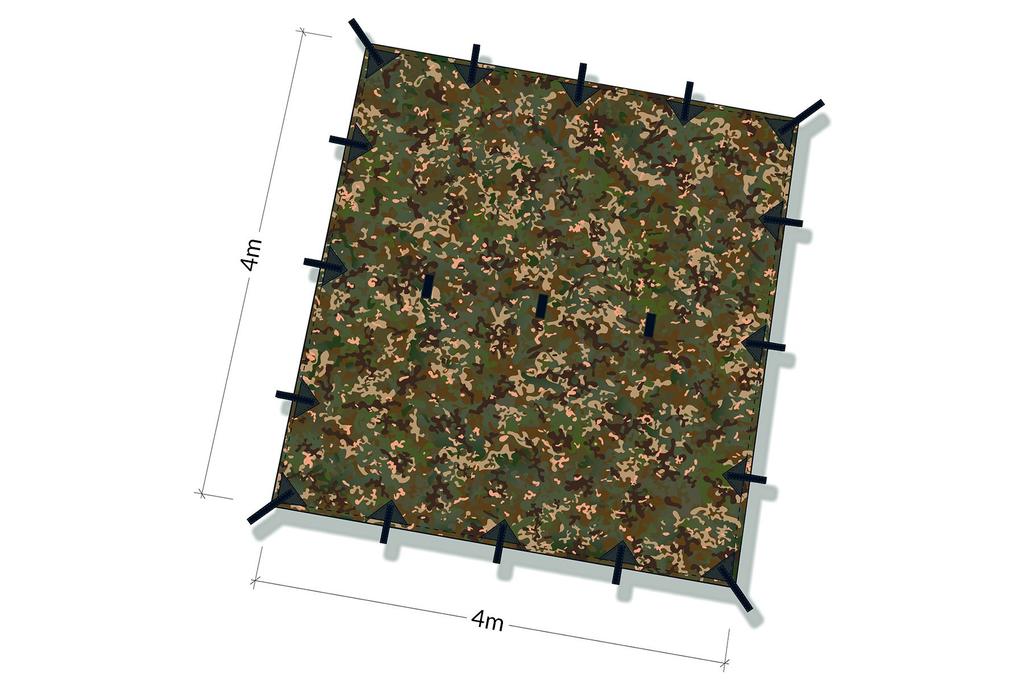 DD Hammocks DD Tarp 4x4 Official Japanese Product (MC)