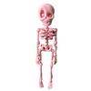 3D Printed Skeleton Refrigerator Magnet Halloween Poseable Skeleton Figurine with Movable Joints