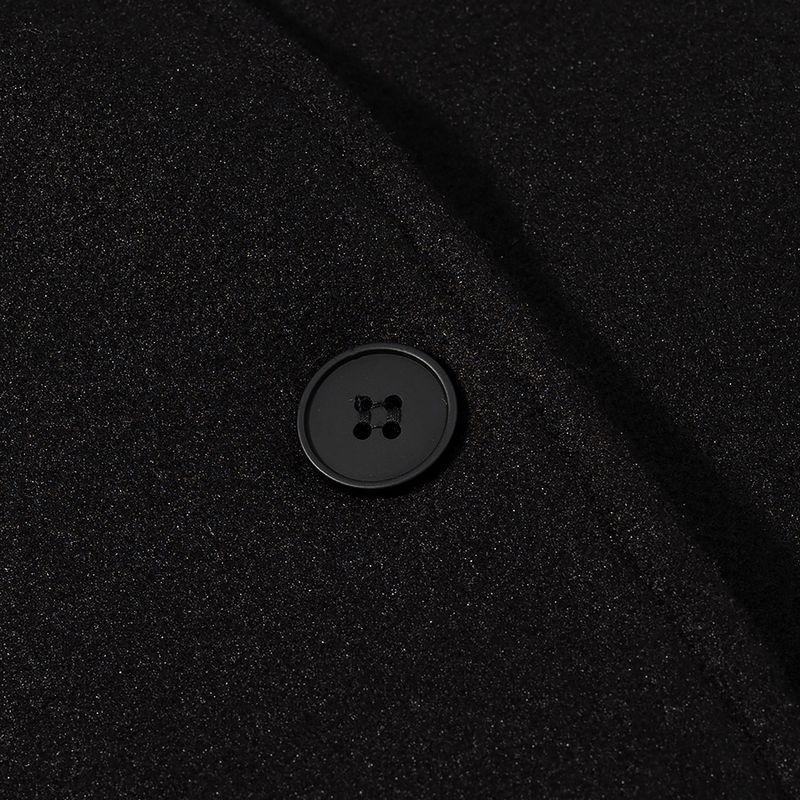Kaslead New Arrival Women's Clothing Fashion Style Fashion All-Match Stand Collar Breasted Woolen Short Outwear
