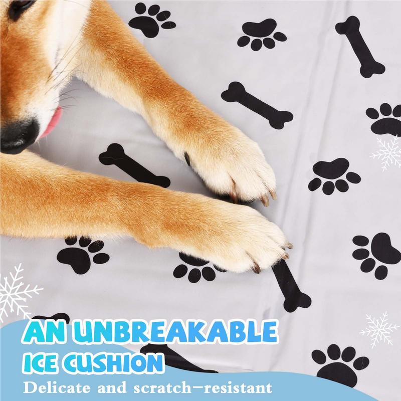 Pet Cooling Mat Chill Mat For Cats Dogs Sleeping Cushion Easy Washable Pet Activity Bed Training Pad For Sofa Floor Kennel Crate