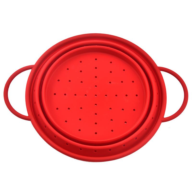 Food-grade Multifunctional Food Retractable Folding Drainage Basket