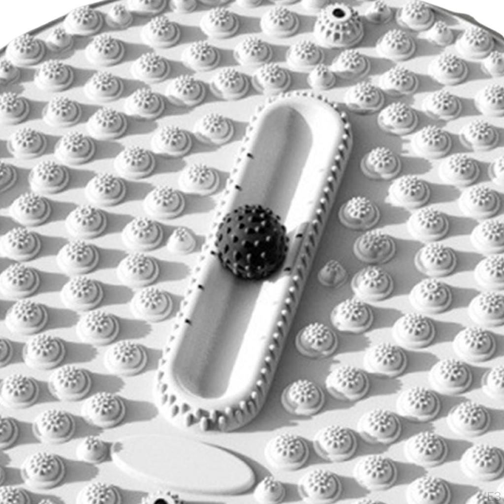 Fußmassagekissen Akupressurmatte 21,65 Zoll Durchmesser Bequem Vielseitig Rundes Massagegerät Stehend