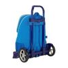 Cartable à roulettes - RCD Espanyol - Evolution - Bleu - Blanc - Polyester, Acier