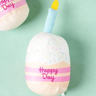 [Domácí mazlíček] Mini narozeninový dort plyšová hračka