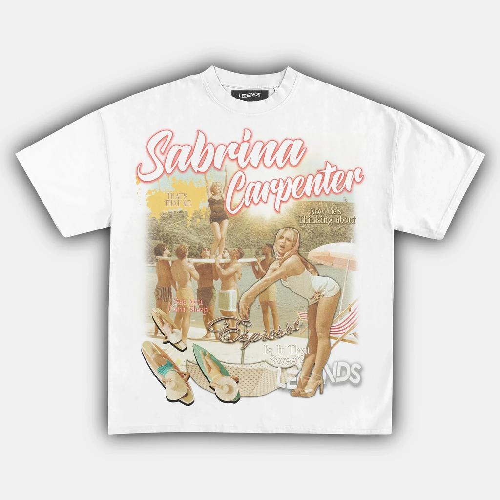 Hip Hop Street Men's T-Shirt Popular Singer Graphics Short Sleeves Oversized Y2k High Quality Man Woman Female Male Clothing Tee