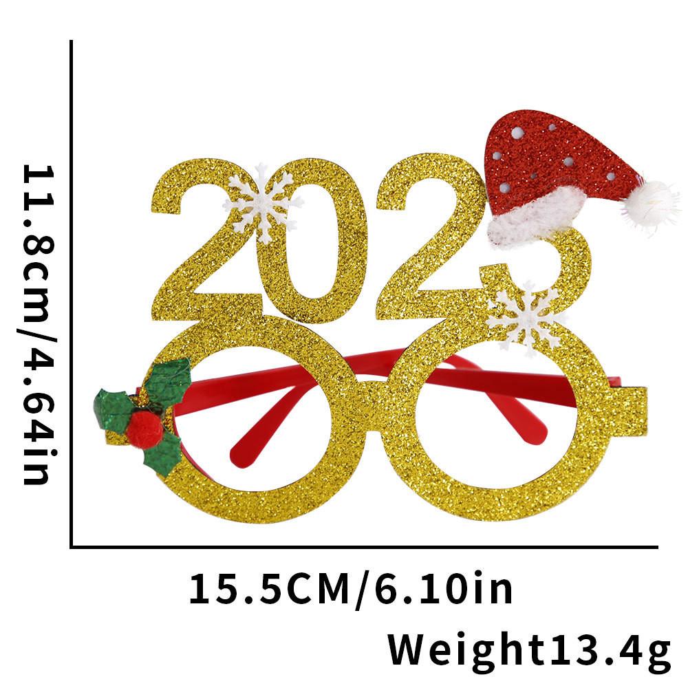 Lightweight Colorful Christmas Party Glasses For Children With Festive Holiday Themes