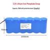 LiFePO4 Solar Light Battery Pack 3.2V 32650 32700 High Capacity Outdoor Battery