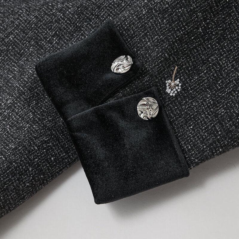 IEF Women's Elegant Plus Size Winter Long Dress