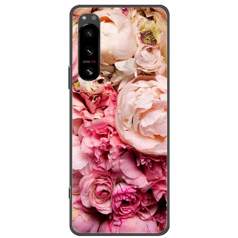 For Sony Xperia 5 III Case Soft TPU Cute Cats Silicone Protective Cover for Sony Xperia 5 II Phone Cases Xperia5 Cartoon Fundas