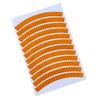 20-Inch Reflective Bike Stickers: Night Warning Wheel Hub Protection Strips for Mountain and Road Bikes