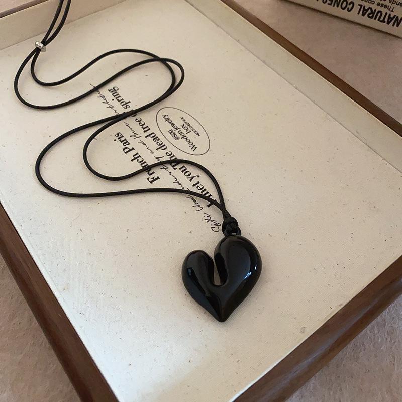 

Кожаный кошелек-подвеска для монет и наушников: Высококлассная, универсальная цепочка-свитер, модная бижутерия