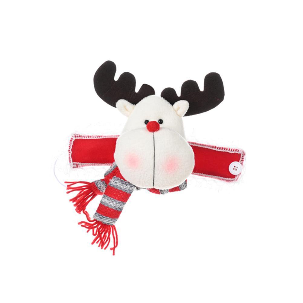 Christmas Curtain Buckle Santa Claus Snowman Elk Christmas Decorations Window Decoration Christmas Gifts