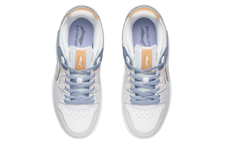 Li Ning Tianji Leather Reflective Slip Resistant, Abrasion Resistant, Lightweight, Breathable Low top Skateboard Shoes AGCR468-2