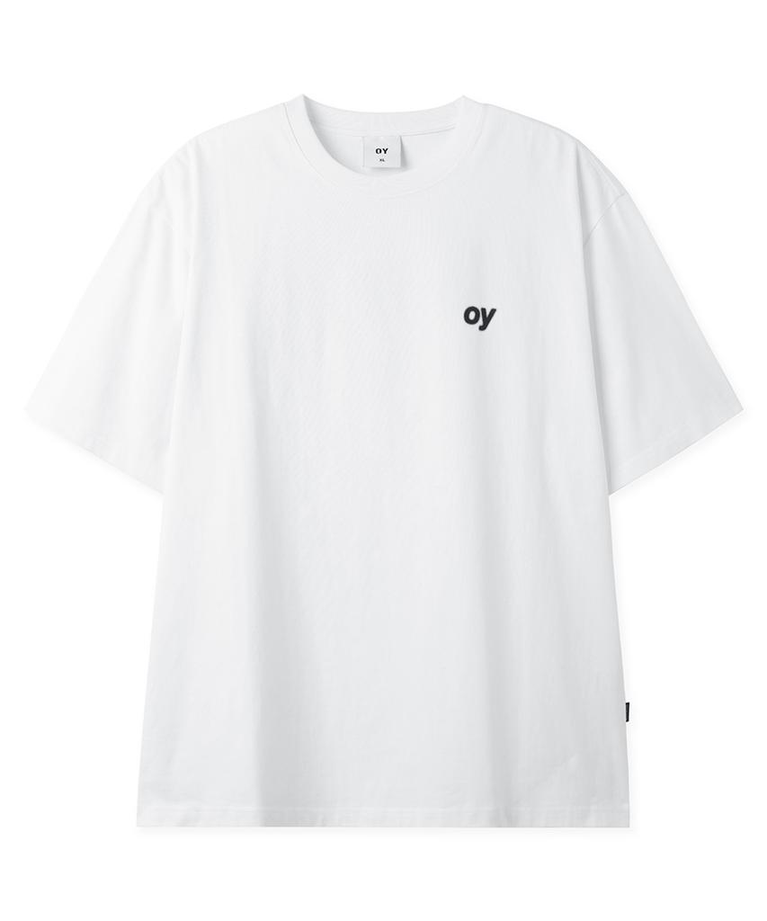 Opeunyadeu(Owai) Wobbly Logo Tee - White