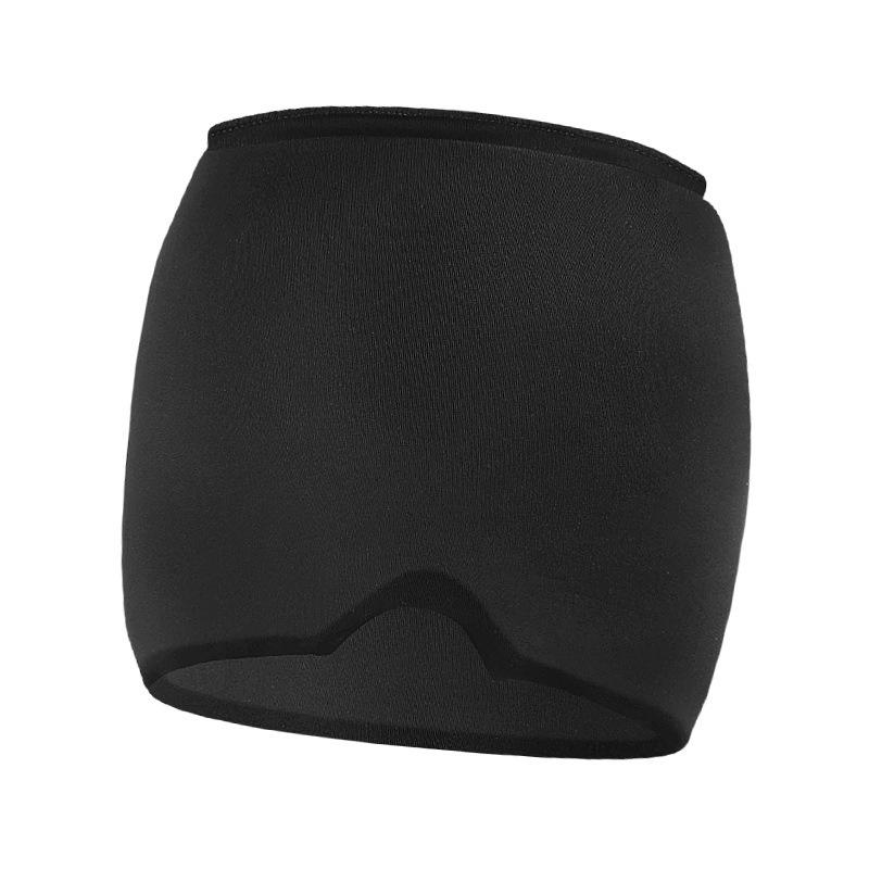 

Твердая гелевая маска для лица, холодное и горячее ледяное применение, физическое охлаждение и снятие давления, маска для головы, пакет со льдом, ледяная шапочка One Size - Black