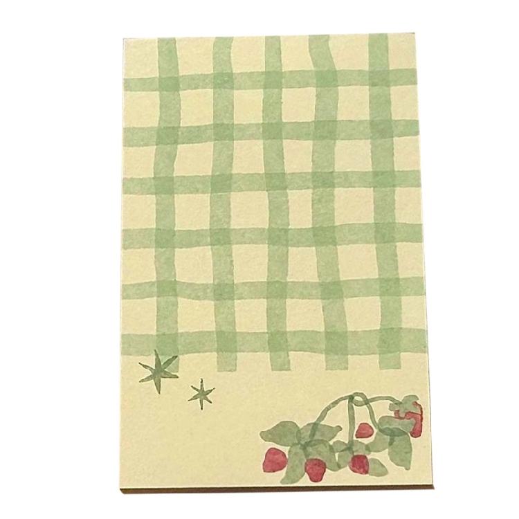 

Fruits Pattern Design Stick Note Selves Stick Write Pad Great for School Office Journaling Multipurpose Paper Notepads