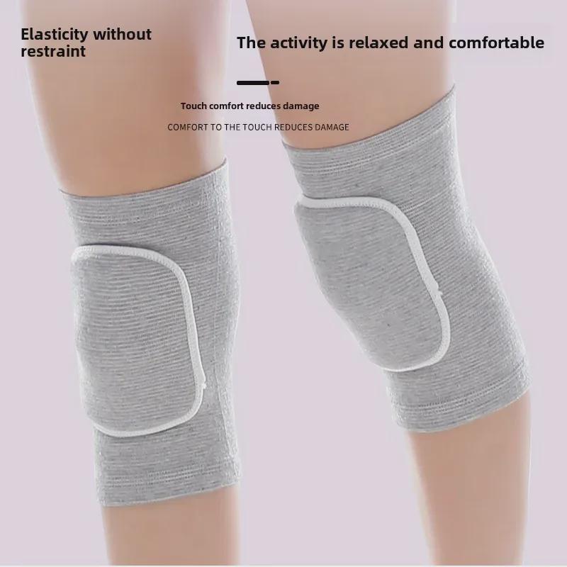 Women's Dance Knee Pads: Thickened Sponge Protection for Volleyball, Anti-Fall, and Yoga.