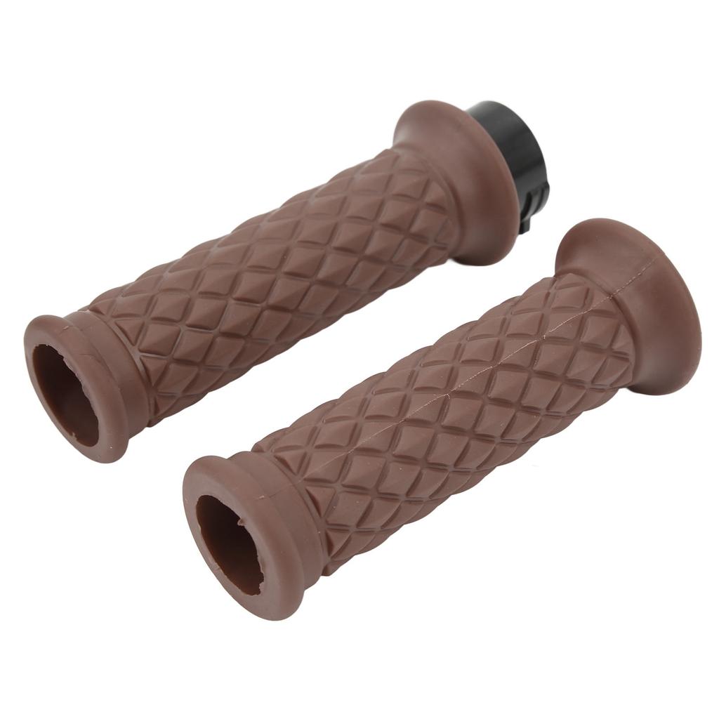 1 Pair Motorcycle Handle Grip 25mm Left Right Universal Throttle Handle Replacement for CBR600RR CBR1000RR