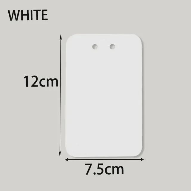 Kraftpapierkarte zur Schlüsselanhänger-Präsentation (7.5x12cm)