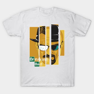 Koszulka damska Breaking Bad Harajuku Print Kawaii Tshirt Letnia koszulka damska z krótkim rękawem Top Tee