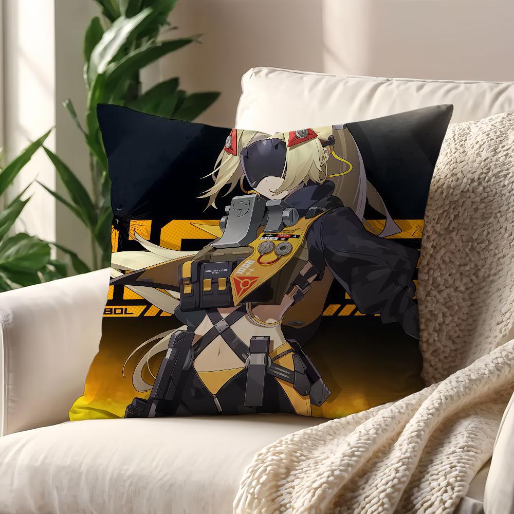 Game Trigger Zenless Zone Zero Game Cushion Cover Pillow Cover Decoration Room Home Sofa Living Office Car Nordic Simplicity