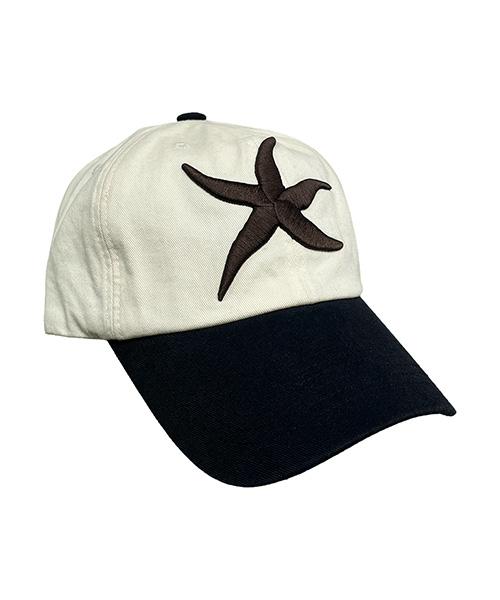 THE COLDEST MOMENT Tcm Starfish Classic Cap (Ivory/Black)