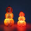 Halloween Skull & Skeleton Lantern Pumpkin Candle Holder