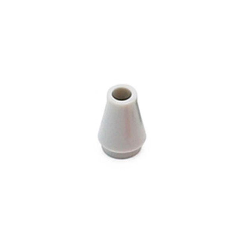 MOC Circular Cone 1x1 with Top Groove 4589b DIY Enlighten Building Blocks Bricks Classic Compatible with Assembles Particles