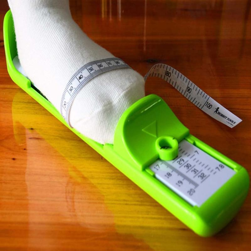 Safe Plastic Kids Foot Gauge 20CM Length for Measuring Foot Width and Size Home Foot Measuring Device