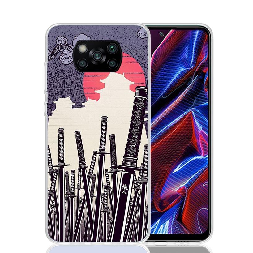Japanese Pub Wave Anime Arrived Case Phone Cover for Xiaomi Redmi Note 10 9 9S 8 8T 7 5 Pro Mi 12T 11T 10T 9T 12 11 Lite A3 A2 T
