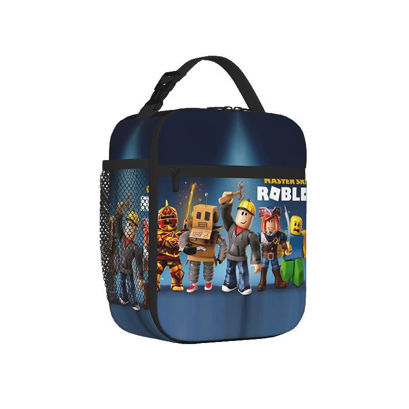 Bolsa Térmica de Dibujos Animados Bolsa de Almuerzo Portátil Fiambrera Infantil Bolsa de Hielo Antisalpicaduras Bolsa Térmica