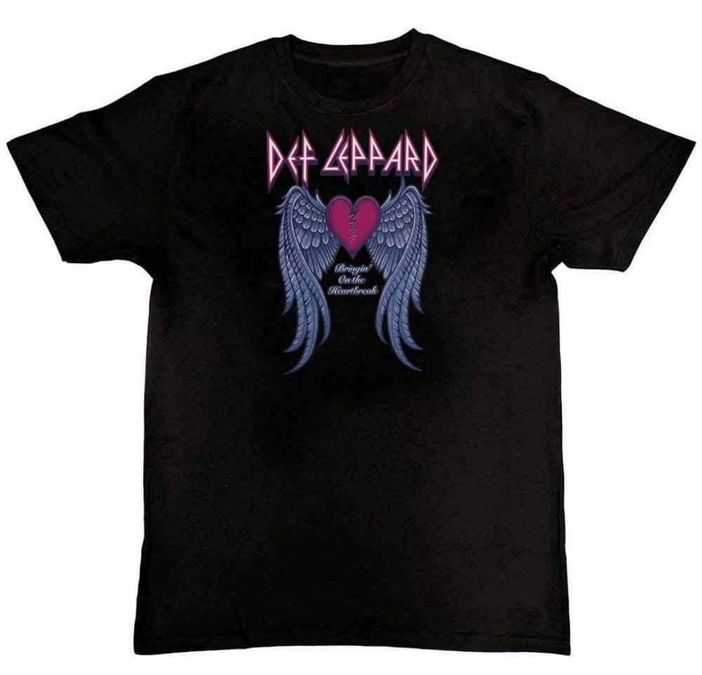 

Def Leppard Vintage Hysteria Tour Rock Graphic Print TShirt S M L XL 2 3 4 XL Unisex T-Shirt XL
