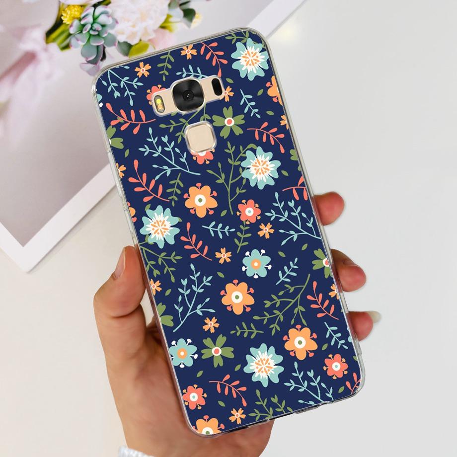 For ASUS ZenFone 3 Max ZC553KL Back Cover Case Soft Clear Silicone Shockproof Protection Funda Coque On ASUS ZC553KL Capas