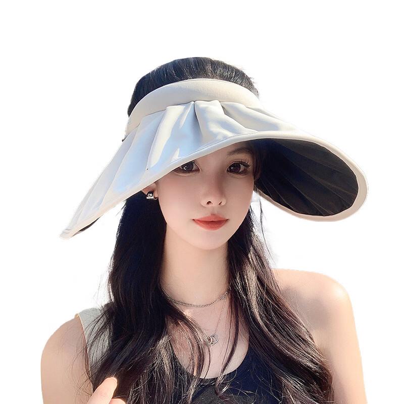 UOSU Women's Ice Silk UV Protection Visor Hat