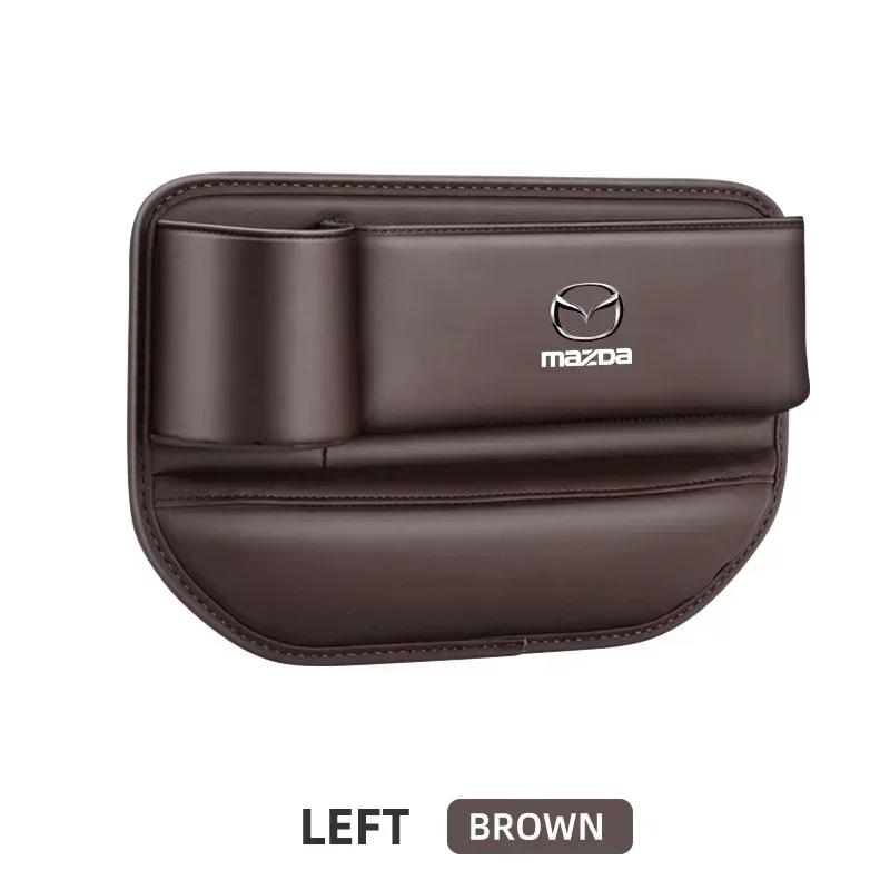 Remplisseur d'espace pour siège de voiture Boîte de rangement Porte-gobelet Accessoire Pour Mazda 3 6 2 5 Axela Atenza Demio CX3 CX5 CX7 CX30 MX3 MX5 Speed MPE MS