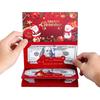 6 Slots Christmas Surprise Money Holder Snowman Christmas Red Envelop
