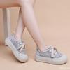 Fashion Spring Autumn Versatile Thick soled Comfortable Breathable Women's Shoes Fashionable Board Shoes Thin Lightweight Casual Shoes
