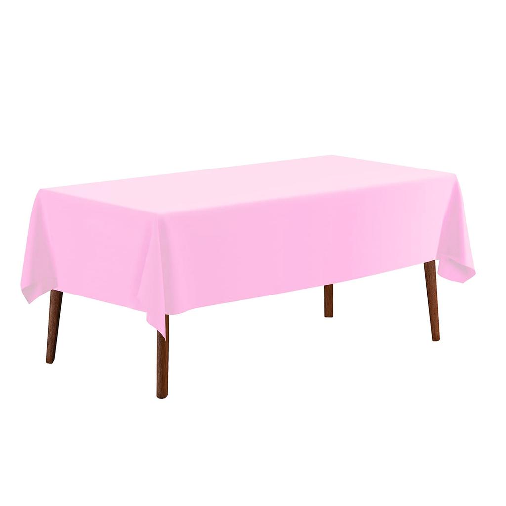 Disposable, Solid Color, PEva Material, Thickened and Enlarged, Tablecloth, 137 * 183CM, Solid Color Tablecloth, Party Decoration, Monochrome