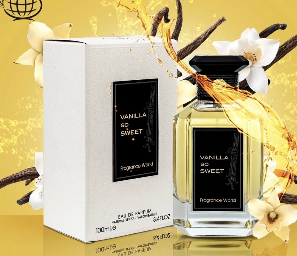 Vanilla So Sweet By Fragrance World EDP Eau De Parfum For Unisex - 100 ML