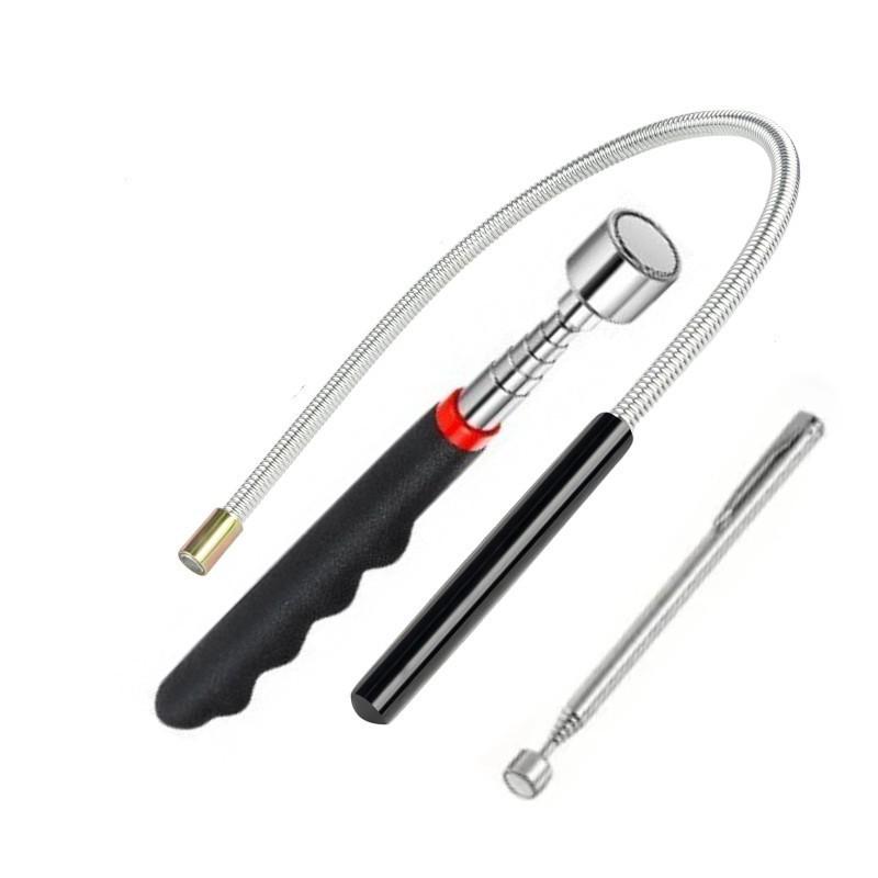 Telescopic Magnetic Pickup Tool with Light