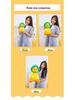 Cuddly Yellow Duck Doll Plush Toy and Pillow