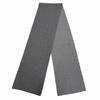 Pristine FENDI Scarf Micro Zucca Pattern gray wool mens Used