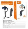 M03 Three-Axis Mobile Stabilizer: Anti-Shake Gimbal for Live Streaming with AI Face Tracking & Detachable Remote Control