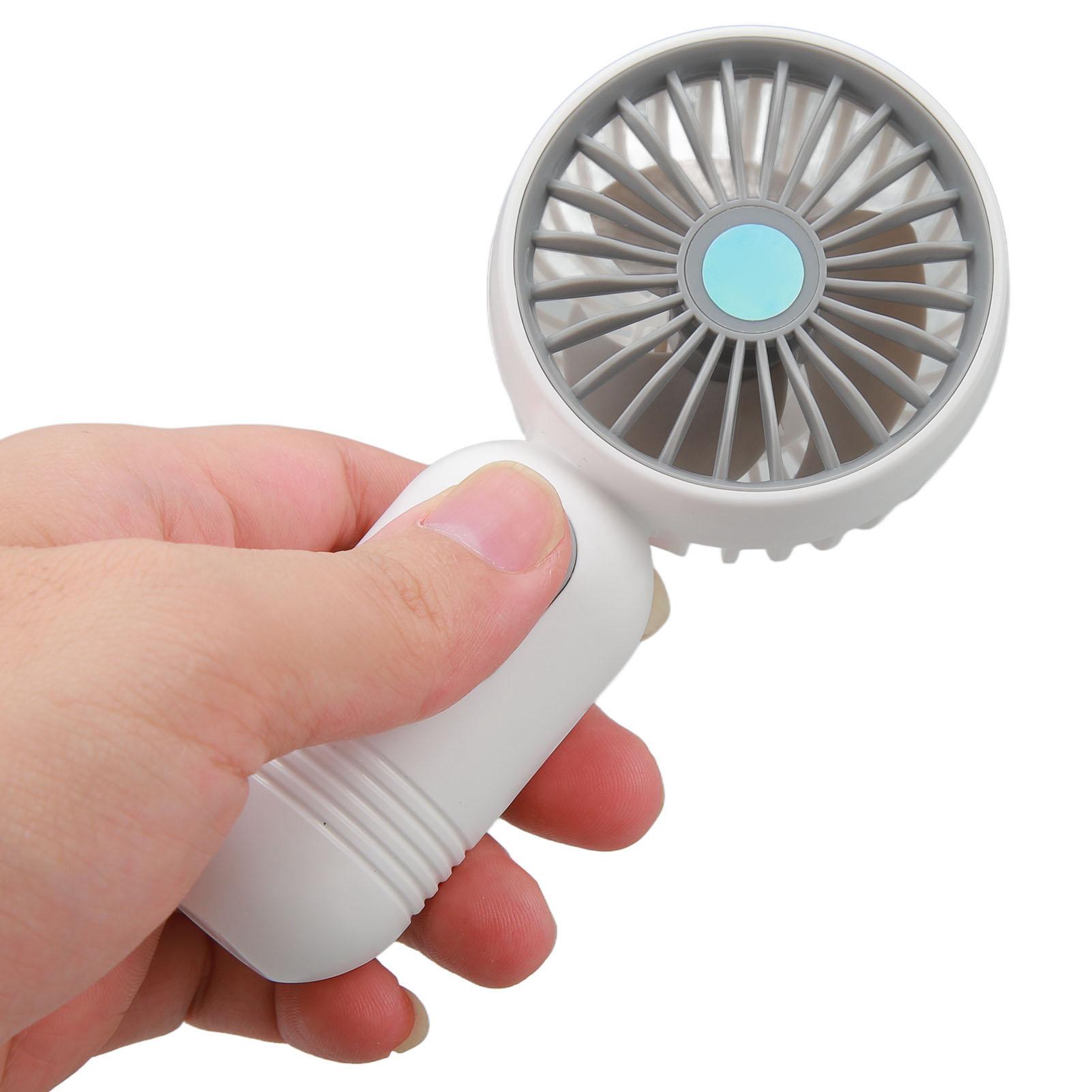 

Ручной мини-вентилятор Маленький персональный портативный вентилятор с регулируемой скоростью USB-перезаряжаемый вентилятор для помещений