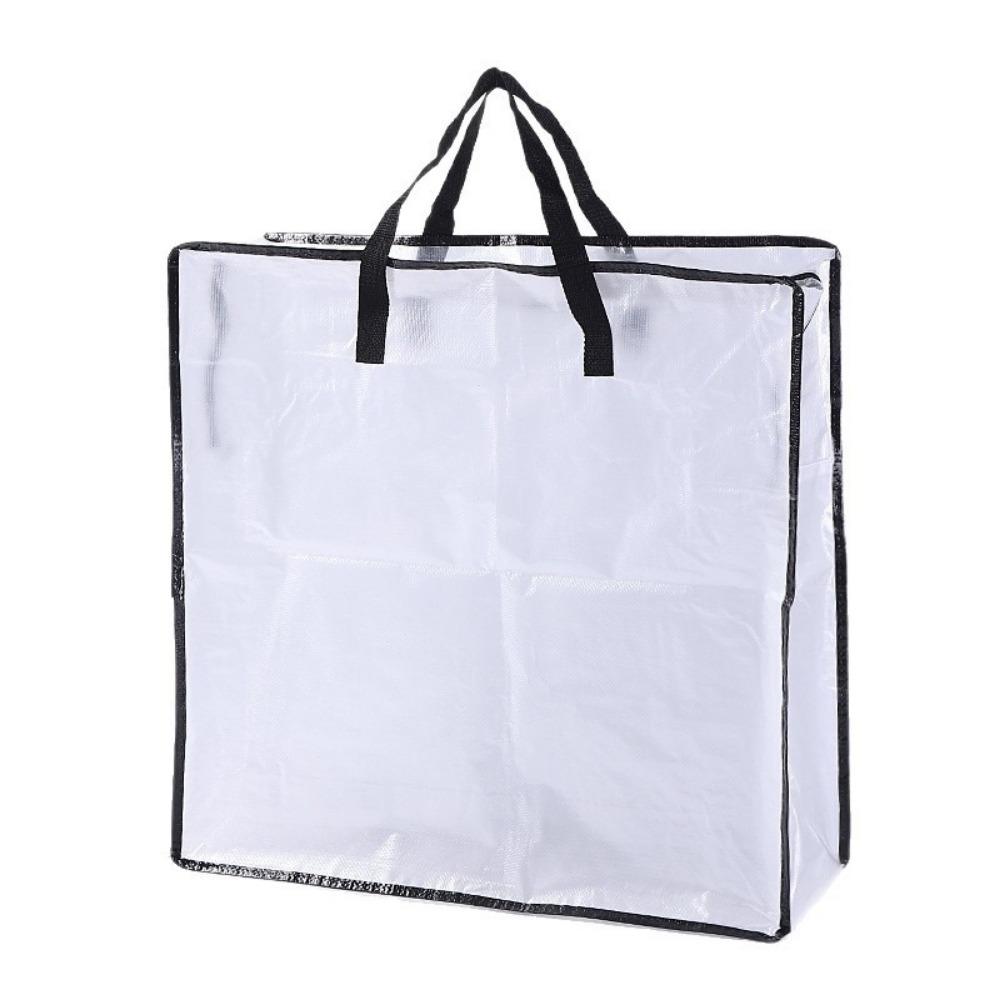 

Large Capacity Christmas Garland Packing Bags Waterproof Quilt Clothing Storage Bag Moving Packing прозорий