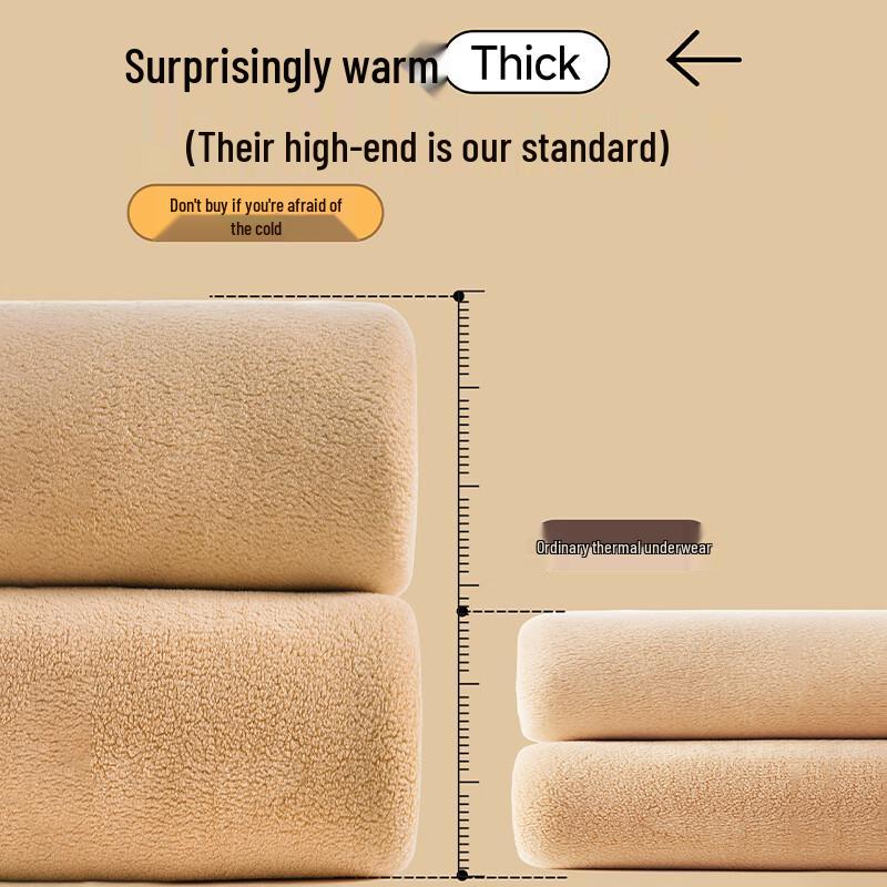 Langsha Women's Thick Fleece-Lined Thermal Pants