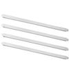 4 Pieces Steam Table Adapter Rod Easy to Clean Stainless Steel Pan Divider Bar