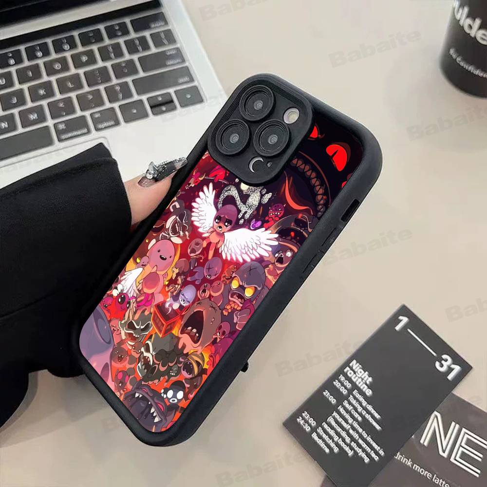 Action Game The Binding Of Isaac Phone Case For IPhone 17 16 15 14 13 12 11 Pro Max Mini Plus Soft TPU Back Cover