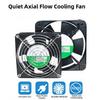 Silent 12x12 Industrial Fan High Airflow Low Power Cabinet Silent Axial Flow Fan Soldering Dedicated Exhaust Fan Ventilation Fan